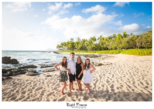 Sunset Family Photos near Four Seasons Resort Oahu Ko Olina