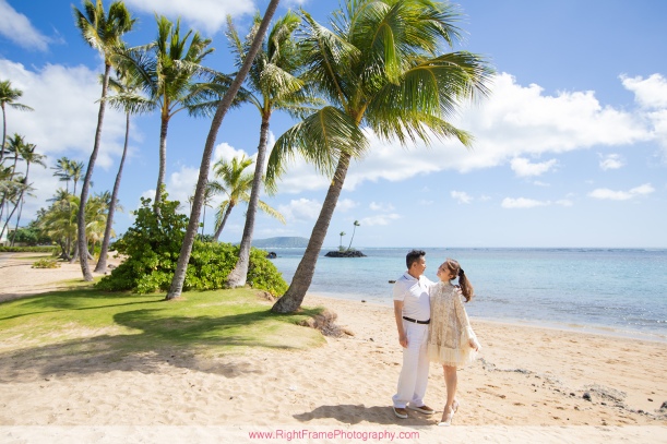 Photo session in Hawaii 30th Wedding Anniversary
